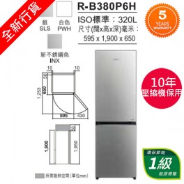 Hitachi 日立 R-B380P6H